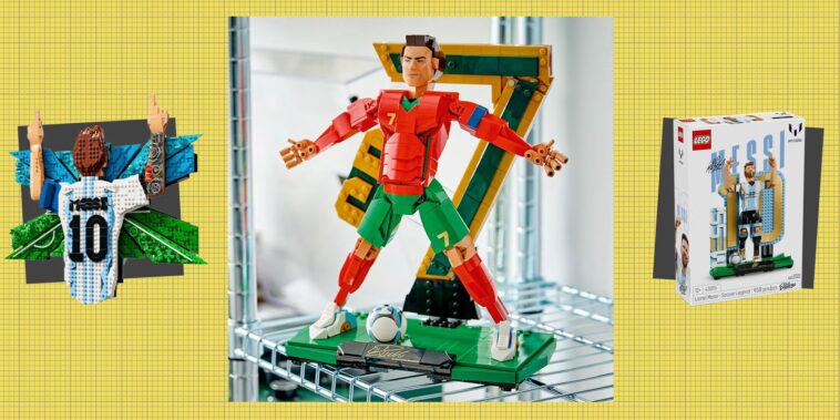 LEGO lance neuf sets Coupe du monde 2026 avec Messi, Ronaldo, Mbappé et Vini Jr.